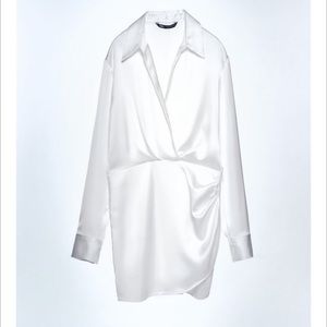 Zara white dress